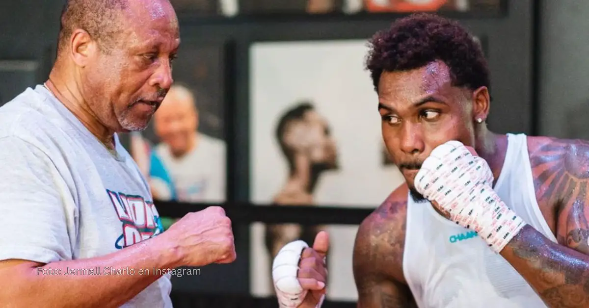 Jermall Charlo entrenando