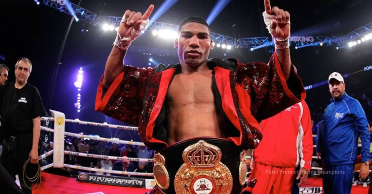 Yuriorkis Gamboa tras ganar un titulo